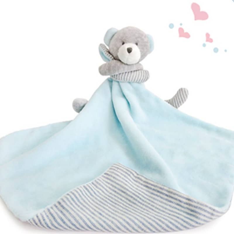 Baby Bear Security Blanket Soft Toy Comforter