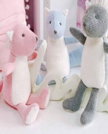 Handmade baby Squirrel Comforter Nursery Toy