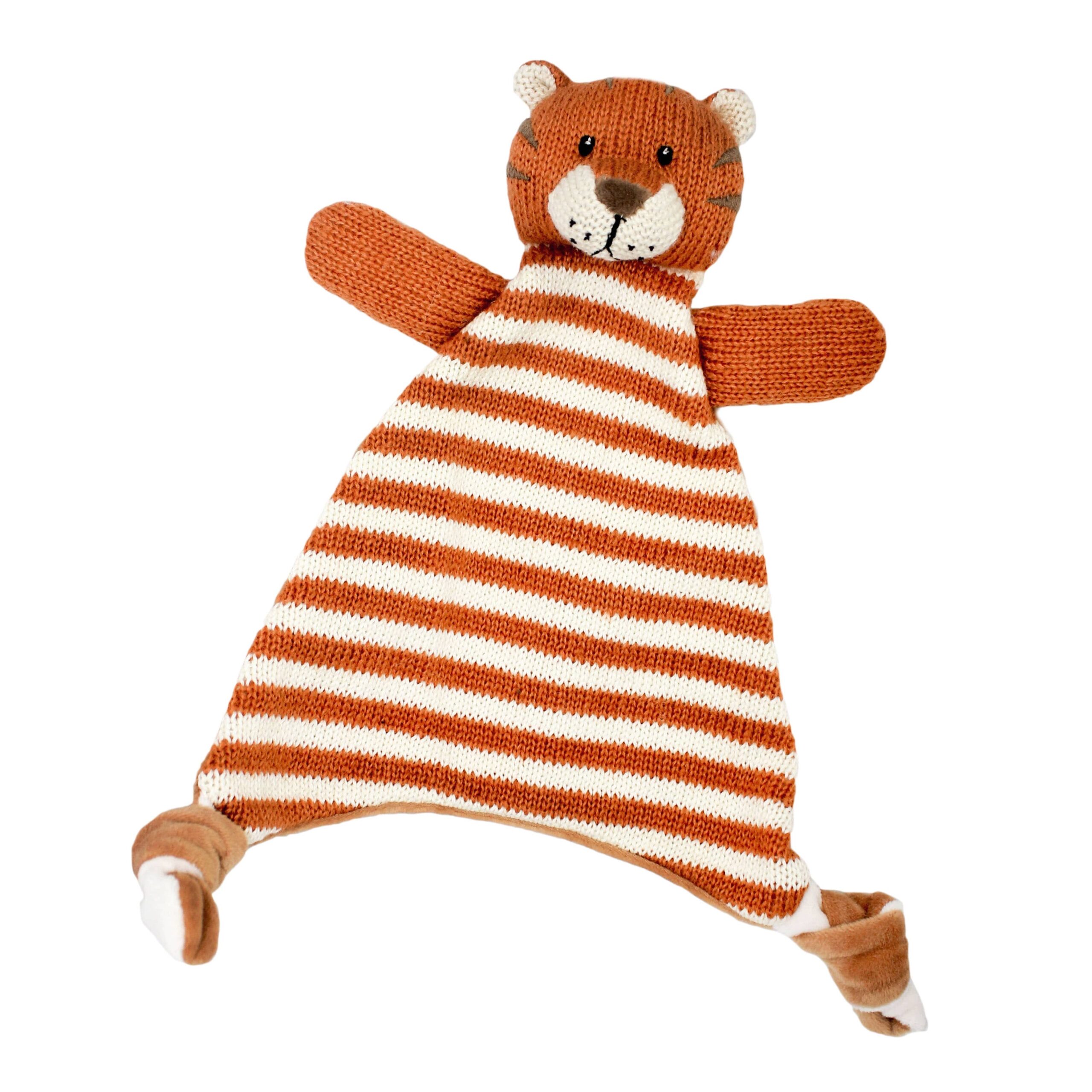 Niko Stripey Tiger comforter toy