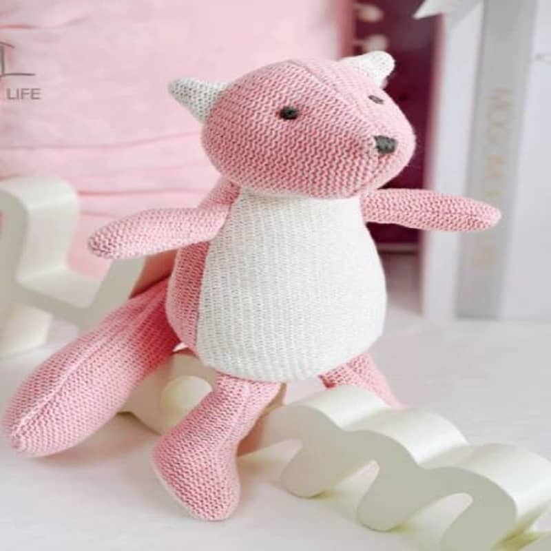 Handmade baby Squirrel Comforter Nursery Toy