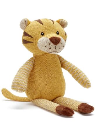 Teddy the Tiger Comforter Toy By Nana Huchy