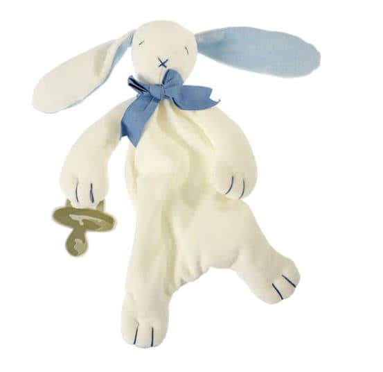 Maud N Lil Toy Bunny Comforter Baby Gift Idea - dummy comforter holder