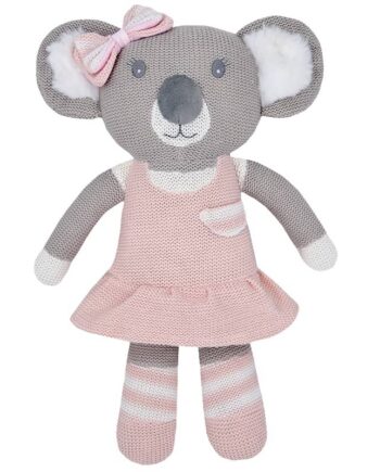 Chloe the koala knitted toy