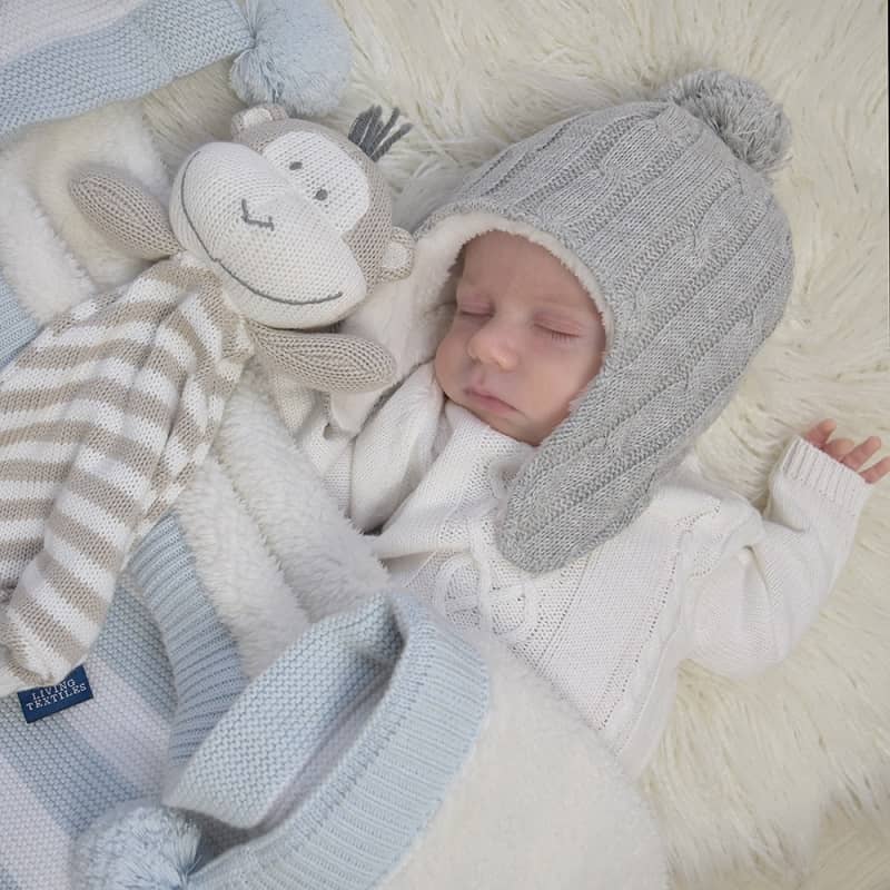 Max The Monkey baby soft toy comforter security blanket