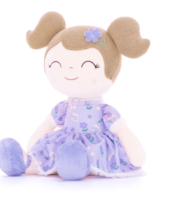 baby's first doll - soft baby doll violet princess doll